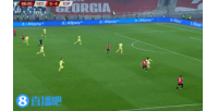 太极限！格鲁吉亚进攻，略伦特3秒内先后关键拦截+极限门线解围！