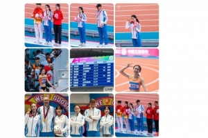 全运会女子100米夺冠，陈妤颉晒图：我会让你，名扬天下