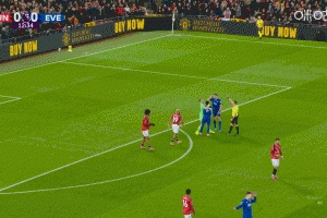 盖耶被罚下！埃弗顿英超历史共110次染红，和阿森纳并列联赛最多