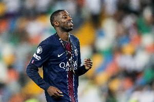 记者：登贝莱将在巴黎vs热刺时回归名单，预计先从替补开始