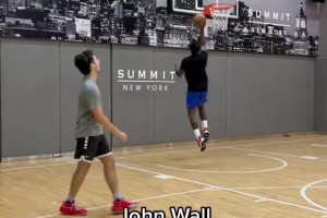 现在也才35岁！沃尔此前的篮球训练！标志性的节奏变换！