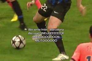 国米球迷：这三粒进球为次回合穆里尼奥傲视诺坎普奠定了基础