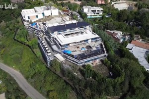 航拍！詹姆斯在建豪宅进度曾被曝光：豪掷3700万美元买下地皮