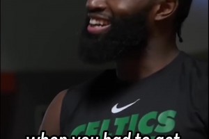 太逗了！布朗此前询问轮椅之战的真相，皮尔斯依旧咬定是受伤了~